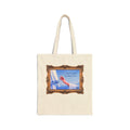 Your Faith Healed You (Luke 8:48) - Framed - Canvas Tote Bag