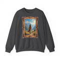 Jesus and the Lost Lamb - Framed | Crewneck Sweatshirt | Christian Art | Faith-Inspired