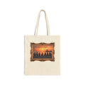 Where Two or Three Gather - Framed - Canvas Tote Bag - Matthew 18:20