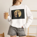 Moonlit Church Steeple - Crewneck Sweatshirt | Beauty of the Night Sky