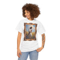 Jesus Praying in Meadow - Framed - T-Shirt | Religious Inspirational Tee, Prayer Shirt