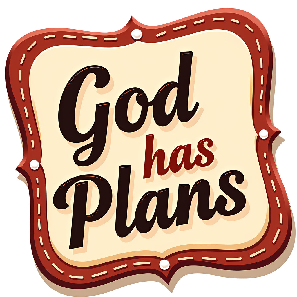 God Has Plans - Jeremiah 29:11 - T-Shirt | Religious Inspirational Tee | Trust God's Purposes