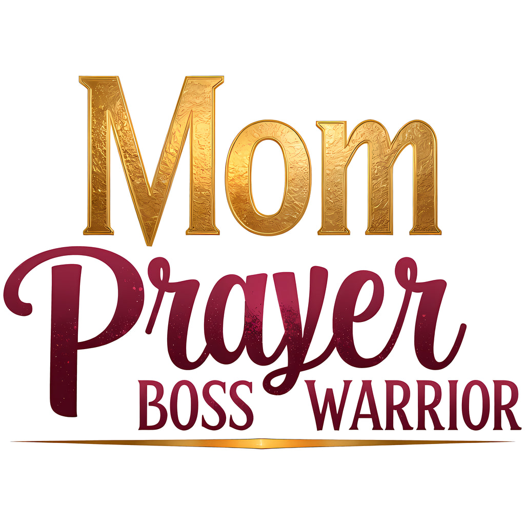 Mom Prayer Boss Warrior - Crewneck Sweatshirt | Celebrating the Extraordinary Influence of Mothers