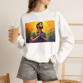 Praying Man Starburst - Crewneck Sweatshirt | Prayer Shirt