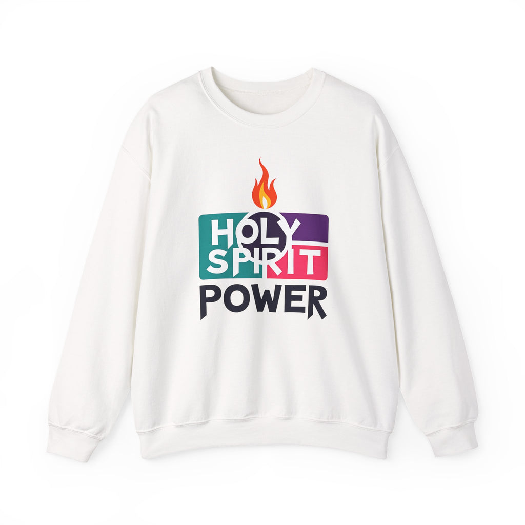 Holy Spirit Power - Crewneck Sweatshirt | Bible Art | Share Your Faith