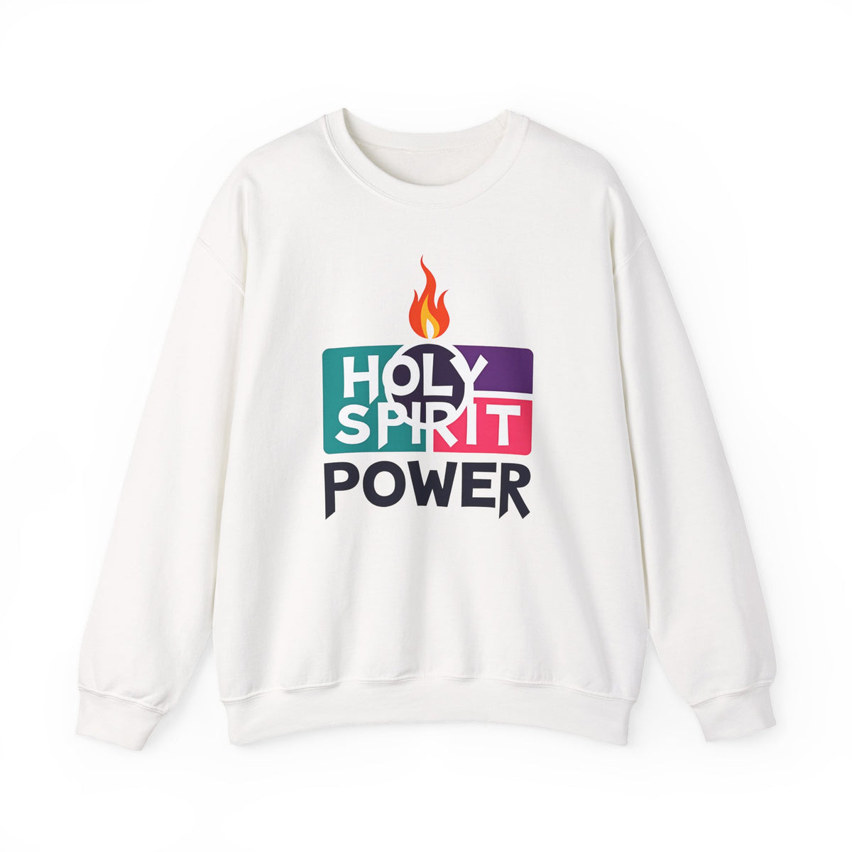 Holy Spirit Power - Crewneck Sweatshirt | Bible Art | Share Your Faith