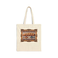 Five Loaves and Two Fish Mosaic - Framed - Canvas Tote Bag - Roman-Era-Inspired Christian Art
