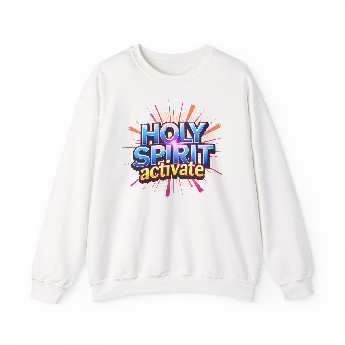 Holy Spirit Activate - Crewneck Sweatshirt | Spirit-led Christian Living