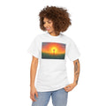 Glowing Cross in the Field - T-Shirt | Religious Inspirational Tee | Cross of Christ