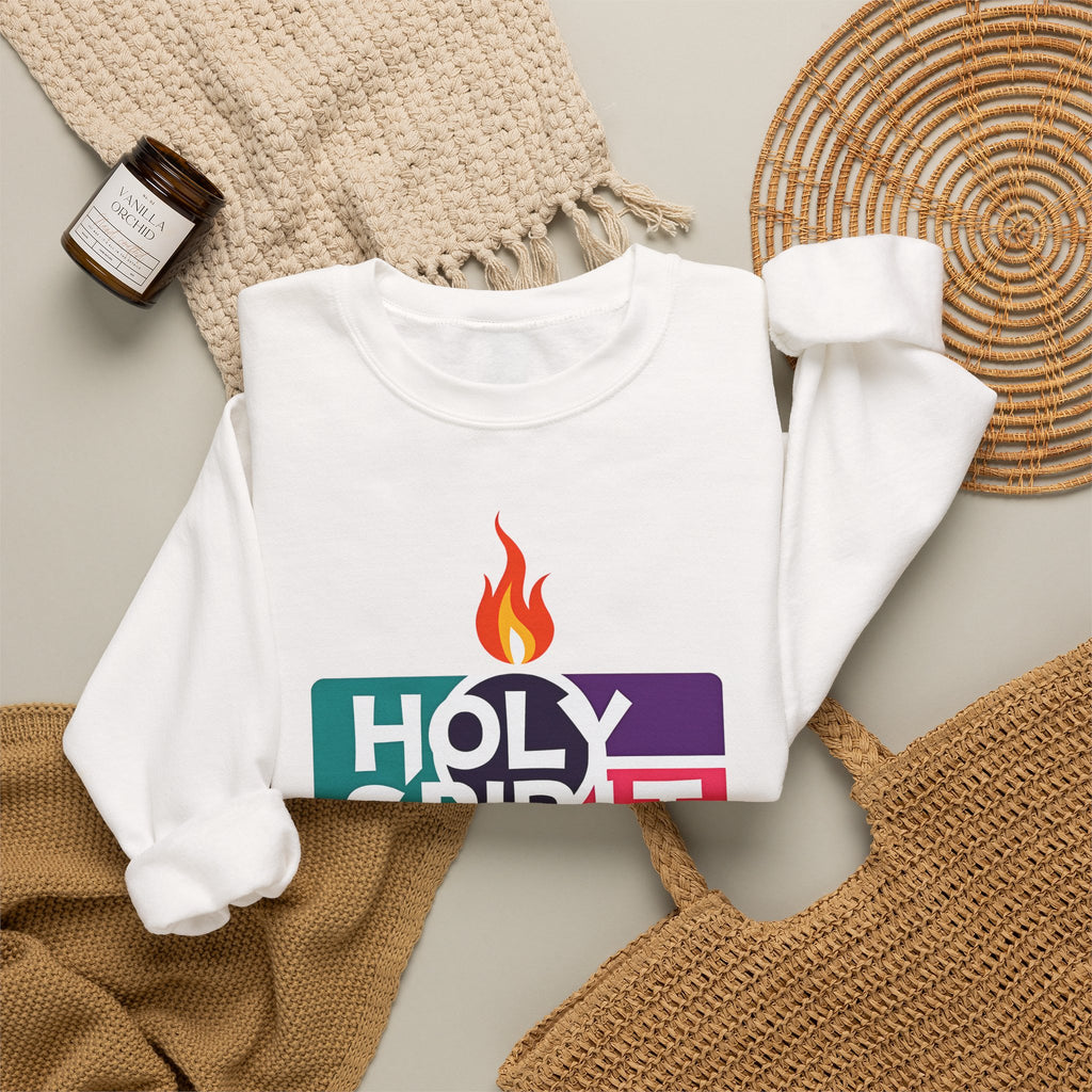 Holy Spirit Power - Crewneck Sweatshirt | Bible Art | Share Your Faith