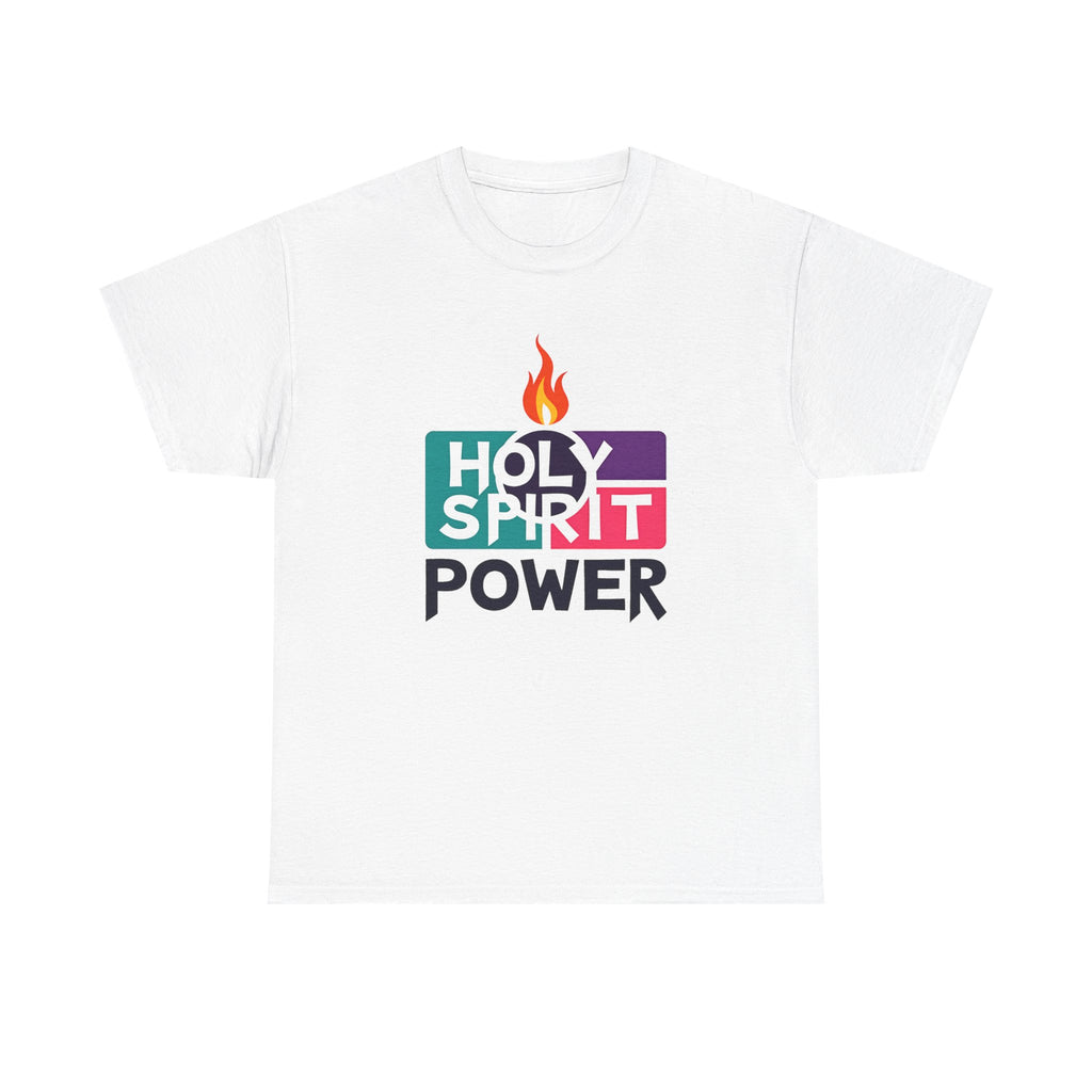 Holy Spirit Power - T-Shirt | Religious Inspirational Tee, Share Your Faith