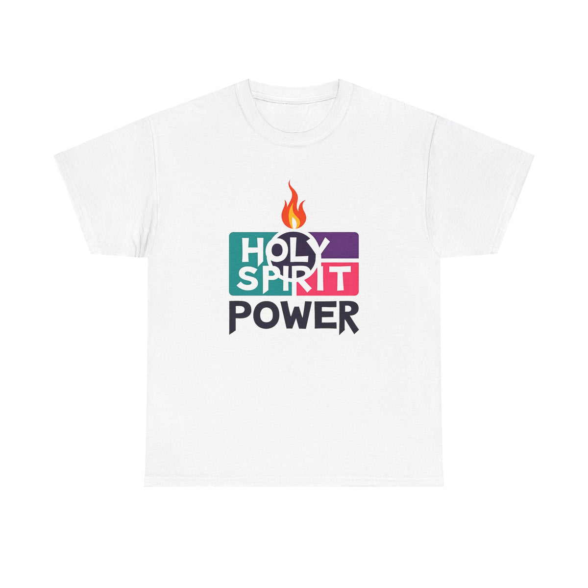 Holy Spirit Power - T-Shirt | Religious Inspirational Tee, Share Your Faith