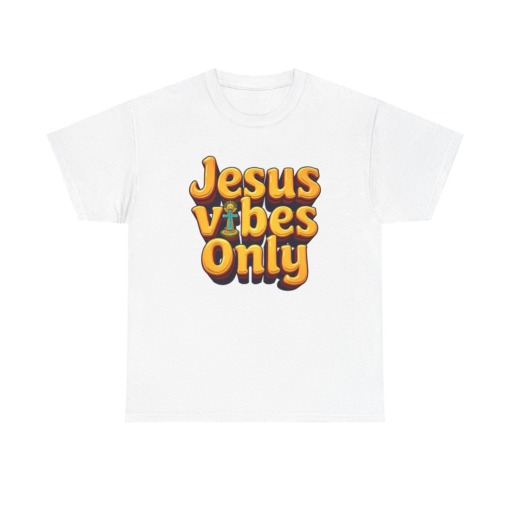 Jesus Vibes Only - T-Shirt | Religious Inspirational Tee, Retro Shirt